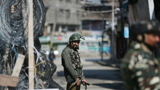 The Latest: Pakistan arrests key suspects in Kashmir attack