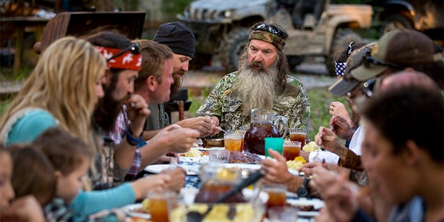 Phil Robertson of "Duck Dynasty" said he isn't fazed by fame.