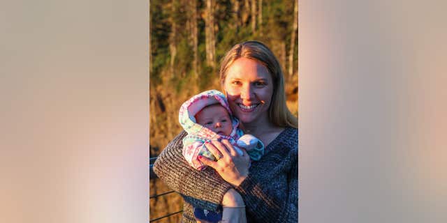 Ginger McCall and her daughter, Evianna Rose. (Ginger McCall)