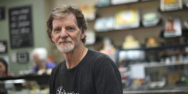 LAKEWOOD, CO - AUGUST 15: Baker Jack Phillips, owner of Masterpiece Cakeshop, manages his shop in Lakewood, Colo. August 15, 2018. 