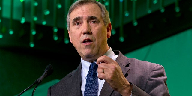 Sen. Jeff Merkley was back home in Oregon this week because his mother died