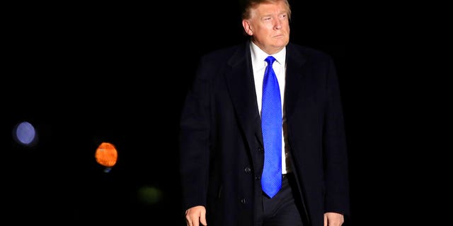 President Donald Trump arriving at the White House in Washington from summit talks with North Korean leader Kim Jong Un in Hanoi. (Associated Press)