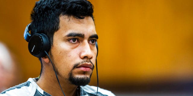 Cristhian Bahena Rivera is accused of killing Mollie Tibbetts while she was on a run in 2018.  (Associated Press)