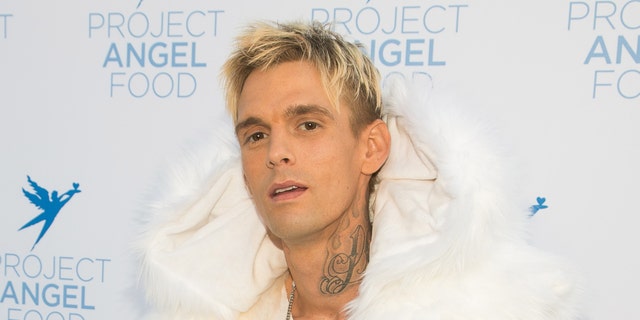 Aaron Carter attends Project Angel Food's 2017 Angel Awards at Project Angel Food on Aug. 19, 2017 in Los Angeles, Calif.