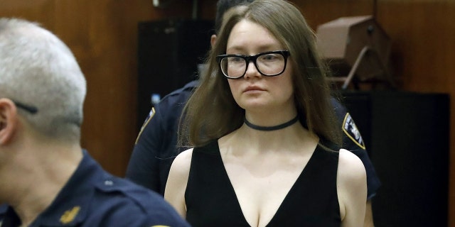 Anna Sorokin is on trial on grand larceny and theft-of-services charges. (AP Photo/Richard Drew)