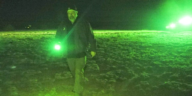 “We're looking for a ferret to be outside his hole. We drive down, he gets curious, looks at the lights, you see the green eye shine, and then it's off to the races,” Coonrod said.