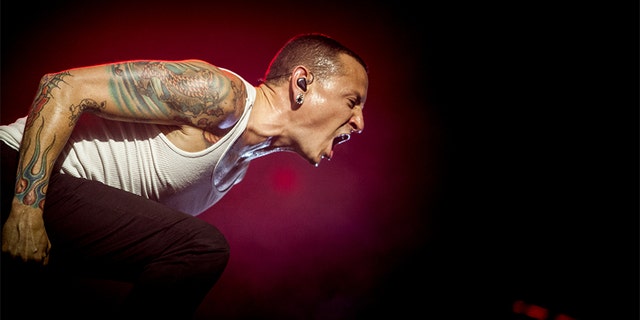 Chester Bennington's friend Jim Louvau celebrated the late Linkin Park singer's life at a recent exhibition. — Jim Louvau