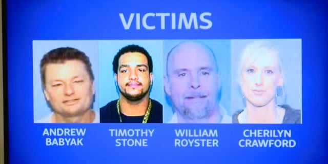 All four were found dead in an apartment in south Charlotte on March 24, 2008.