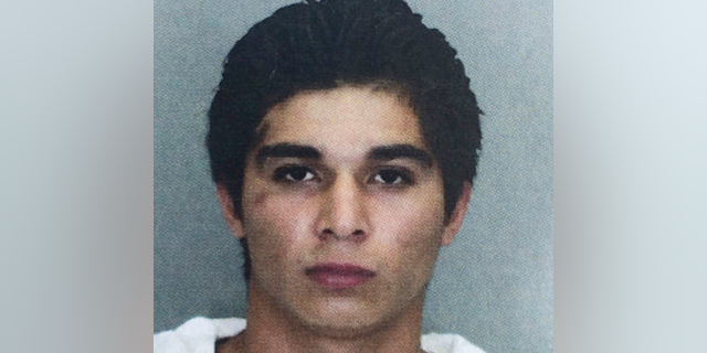 FILE - This file photo provided by the Fairfax County Police Department shows Darwin Martinez-Torres, of Sterling, Va. Martinez-Torres is expected to receive a life sentence for raping and killing a Muslim teenager as she walked back to a mosque with friends for religious services. (Fairfax County Police Department via AP, File)