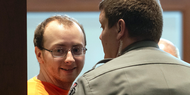 Jake Patterson appears for a hearing at the Barron County Justice Center, Wednesday, March 27, 2019, in Barron, Wis. Patterson pleaded guilty Wednesday to kidnapping 13-year-old Jayme Closs, killing her parents and holding her captive in a remote cabin for three months. (Renee Jones Schneider/Star Tribune via AP, Pool)