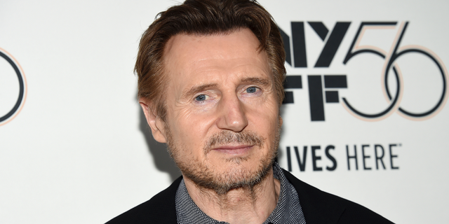 This Oct. 4, 2018, file photo shows actor Liam Neeson at the premiere for "The Ballad of Buster Scruggs" during the 56th New York Film Festival in New York. 