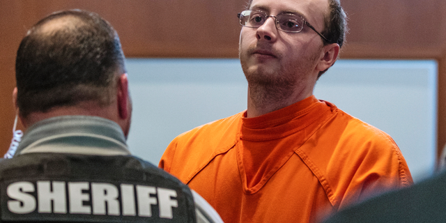 Jake Patterson appears for a hearing at the Barron County Justice Center, Wednesday, March 27, 2019, in Barron, Wis. Patterson pleaded guilty Wednesday to kidnapping 13-year-old Jayme Closs, killing her parents and holding her captive in a remote cabin for three months. (T'xer Zhon Kha/The Post-Crescent via AP, Pool)