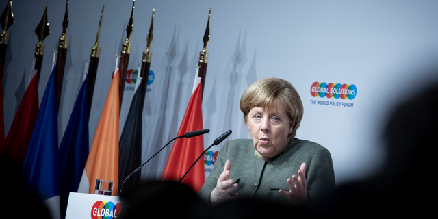 Merkel rejects criticism of German defense spending | Fox News