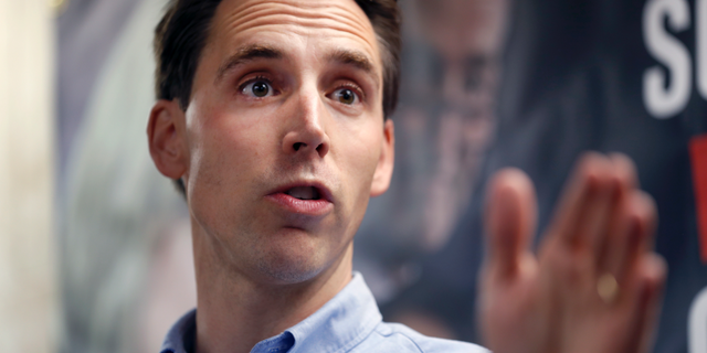 Freshman Missouri Republican Sen. Josh Hawley has suggested he might vote against Neomi Rao, President Trump's replacement for Brett Kavanaugh on the D.C. Circuit Court of Appeals. (AP Photo/Jeff Roberson, File)