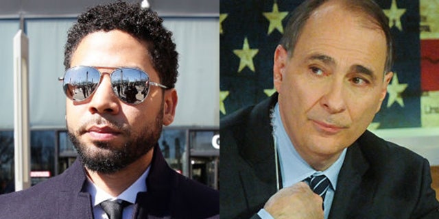 In a thread on Twitter, ex-Obama adviser David Axelrod, right, condemned “this weird turn in the (Jussie) Smollett case.” (Getty)