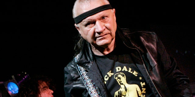 Dick Dale, known as "The King of the Surf Guitar," performs at B.B. King Blues Club in New York. Dale has died at age 81. His former bassist Sam Bolle says Dale passed away Saturday night, March 16, 2019. No other details were available. (AP Photo/Richard Drew, File)