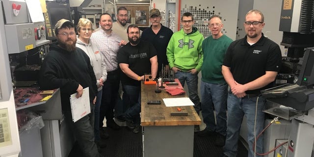 The team at JIT Tool and Die Inc., in Brockway, Pa., were recipients of an EDA loan.