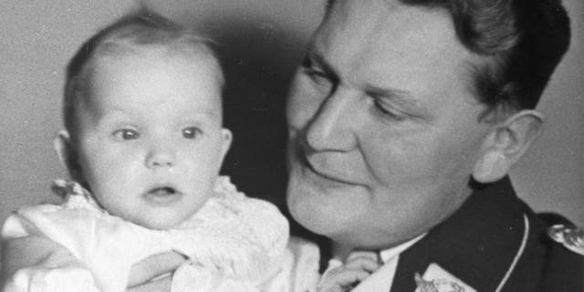 After World War II, Edda's father Hermann Goering was convicted of war crimes and sentenced to death. The night his execution was ordered, he committed suicide by poison