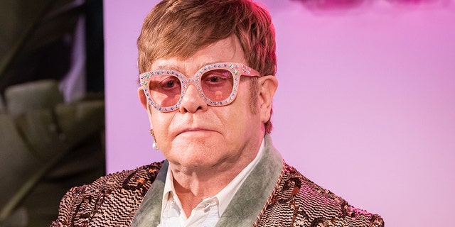 Elton John attends IMDb LIVE At The Elton John AIDS Foundation Academy Awards® Viewing Party on February 24, 2019, in Los Angeles, California.