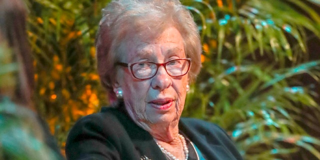 Eva Schloss, an 89-year-old survivor of the Holocaust, was scheduled to speak on Thursday to high school students who have been accused of giving Nazi salutes around a swastika at a party.