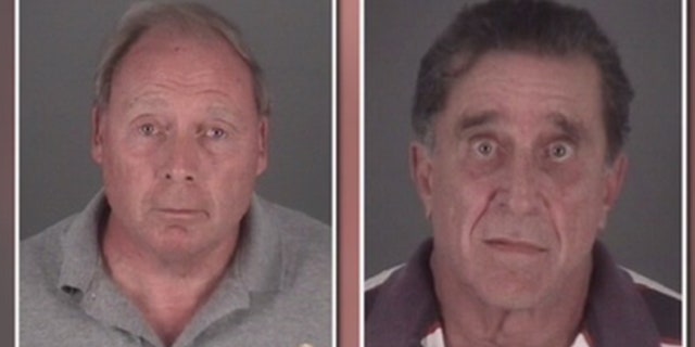 Port Richey acting Mayor Terrence Rowe (left) and former Mayor Dale Glen Massad are facing conspiracy charges.