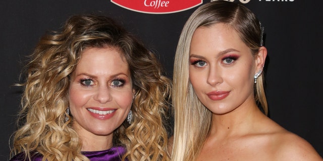 Candace Cameron Bure and Natasha Bure attend the 27th Annual Movieguide Awards Gala at Universal Hilton Hotel on Feb. 8, 2019 in Universal City, California. 