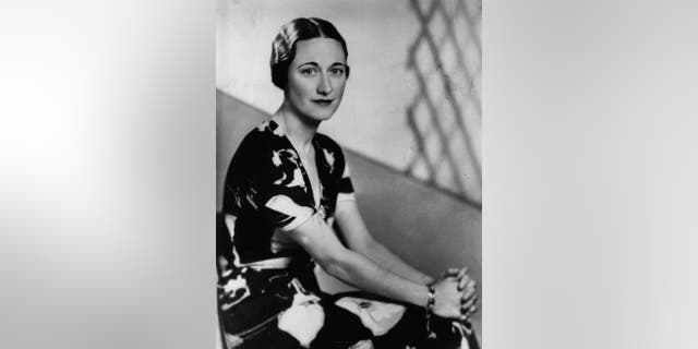 American socialite  Wallis Simpson (nee Bessie Wallis Warfield)  (1896 - 1986) a week before King Edward VIII abdicated.  She became Duchess of Windsor in June 1937 after her marriage to Edward VIII, Duke of Windsor. 