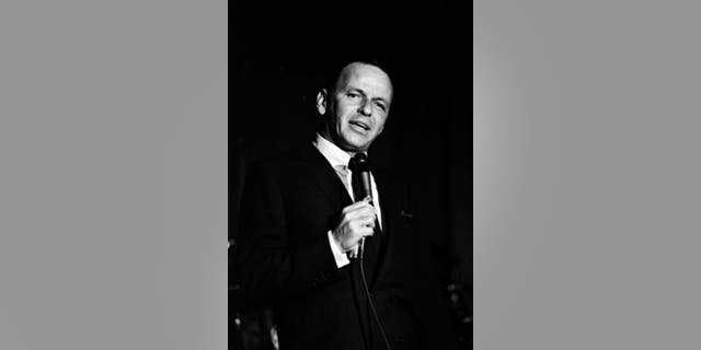 Frank Sinatra at the Sands Hotel and Casino, Las Vegas, in 1965. (Photo by John Dominis/Time