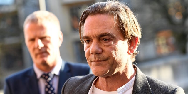 Actor John Michie gave a statement at Winchester Crown Court on Feb. 28, 2019.