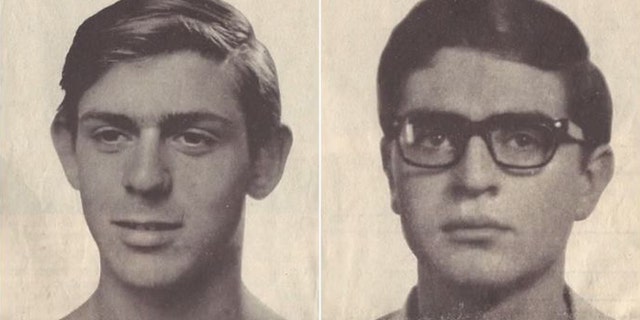 Odeh was responsible for a 1969 bombing that killed two students – Leon Kanner (left) and Eddie Joffe – in a Jerusalem supermarket.<br>