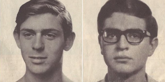  Odeh was responsible for a 1969 bombing that killed two students – Leon Kanner (left) and Eddie Joffe – in a Jerusalem supermarket.<br>