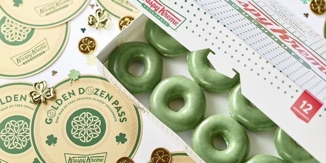 For a limited time between March 15 and March 17, Krispy Kreme will be celebrating the St. Patrick’s Day weekend with the return of its “O’riginal” glazed doughnuts.