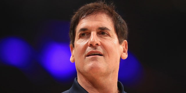 Owner Mark Cuban of the Dallas Mavericks looks on during the first half of a game against the Los Angeles Lakers at Staples Center in Los Angeles last October. (Photo by Sean M. Haffey/Getty Images)
