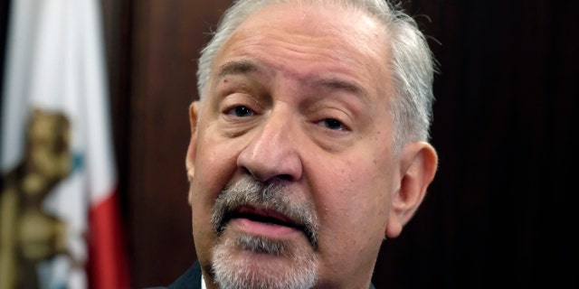 This Friday, Sept. 2, 2016, file photo shows attorney Mark Geragos at a news conference in downtown Los Angeles. (AP Photo/Richard Vogel, file)