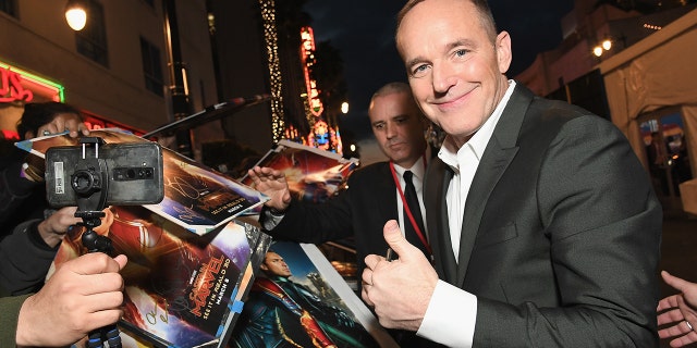 Actor Clark Gregg attends the Los Angeles World Premiere of Marvel Studios' "Captain Marvel" at Dolby Theatre on March 4, 2019 in Hollywood, Calif.