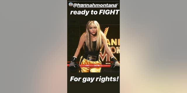 Miley is a major advocate for LGBT rights in America