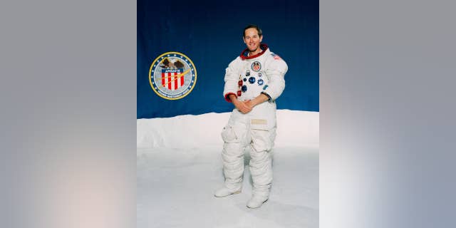 A portrait of Apollo 16 astronaut Charles Duke. (NASA)