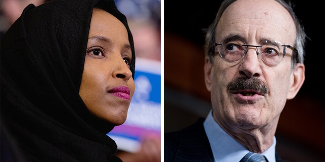 Rep. Eliot Engel said he was not looking to "punish" Rep. Ilhan Omar.