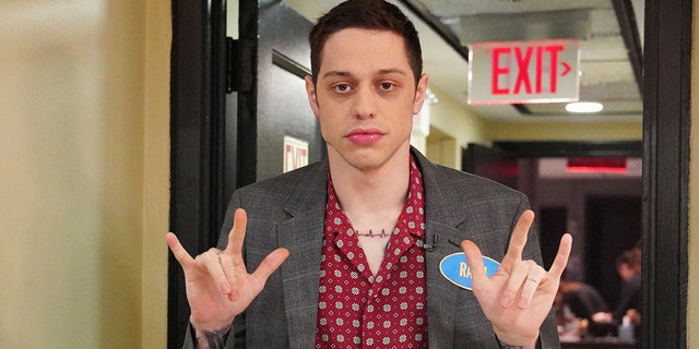 Pete Davidson during a sketch on 'Saturday Night Live.'