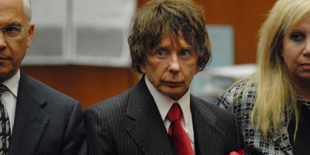 Phil Spector, pictured here at a trial in 2007, was convicted of second-degree murder in 2009.