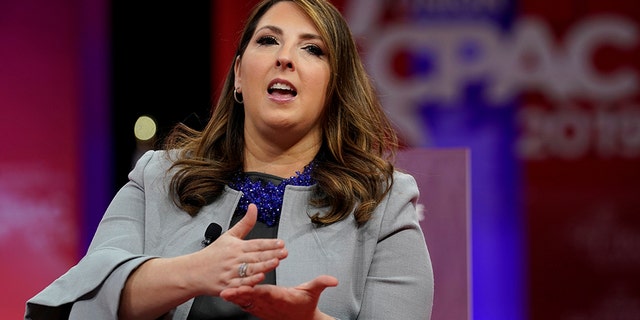 Republican National Committee chairwoman Ronna McDaniel speaks at the Conservative Political Action Conference (CPAC) at National Harbor in Oxon Hill, Maryland, U.S., February 28, 2019. REUTERS/Kevin Lamarque.