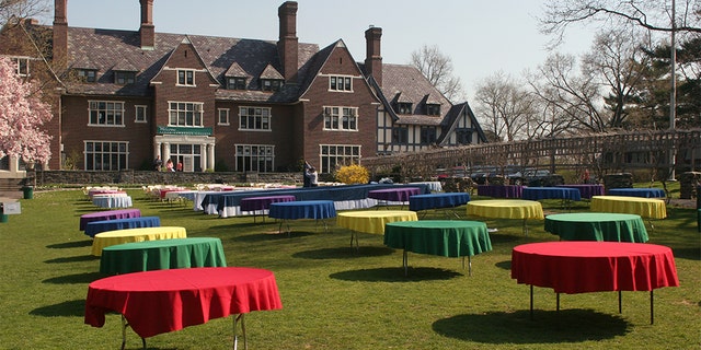 Sarah Lawrence College in Bronxville, N.Y., is a small liberal arts college. With a modest endowment, small seminar classes and a one-on-one tutorial teaching program, it has one of the most expensive tuitions in America. (Photo by Andrew Lichtenstein/Corbis via Getty Images)