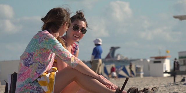 Spring breakers on the beach say this years police campaign is startling, if anything