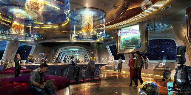 The parks are also planning to offer customers a fully immersive experience at Star Wars: Galaxy's Edge.