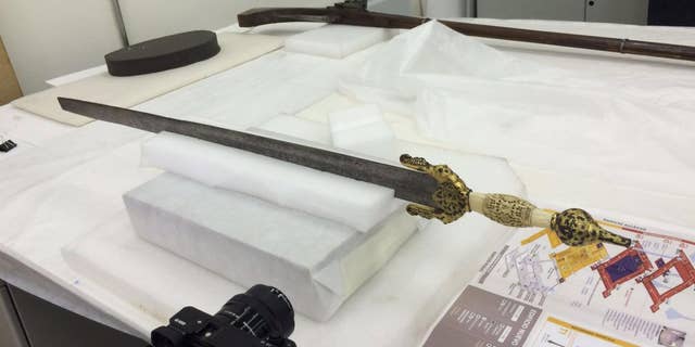 The sword was digitalized in the workshops of the Toledo Army Museum in Spain. (IngHeritag3D)