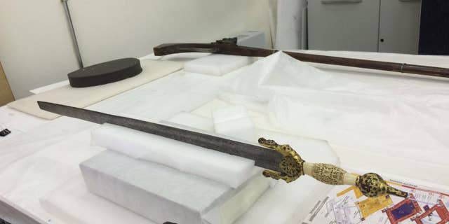 The sword was digitalized in the workshops of the Toledo Army Museum in Spain. (IngHeritag3D)