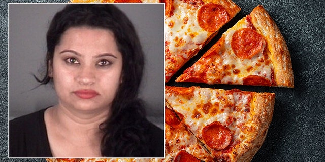 The Pasco County Sheriff’s office says Syeda Saleem was arrested for battery following a "disturbance” over a pizza.