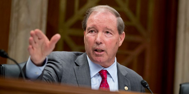 Sen. Tom Udall, D-N.M., seen here in 2018, announced he won't seek re-election. (AP Photo/Andrew Harnik, File)