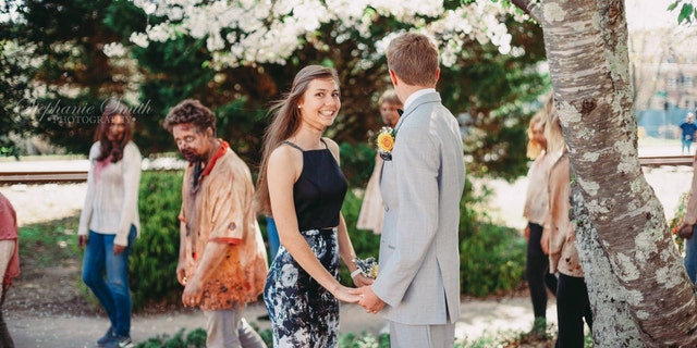 “I kept shooting because it was so funny," said photographer Stephanie Smith.