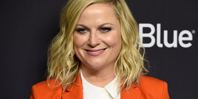 Amy Poehler arrives at the "Parks and Recreation" 10th-anniversary reunion during the 36th annual PaleyFest on Thursday, March 21, 2019, at the Dolby Theatre in Los Angeles.